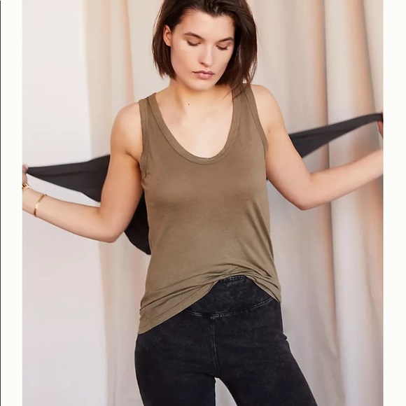 Anthropologie Scoop Tank - Picture 2 of 8